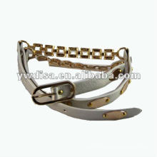 Metal Chain With PU Belts For Garments Accessories